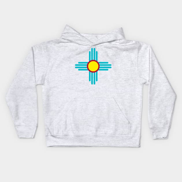 Zia Sun Kids Hoodie by somekindofguru